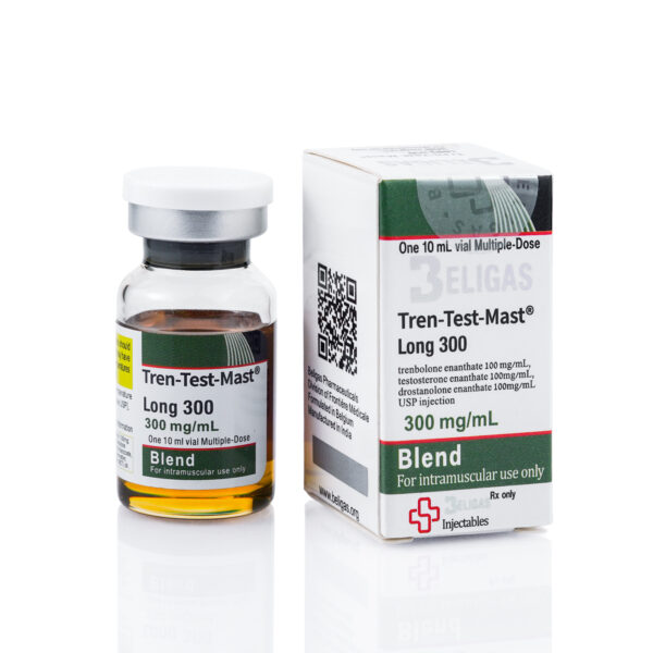 INJ TTE100 10M Tren Test Mast Long 300 300mg Blend 600x600